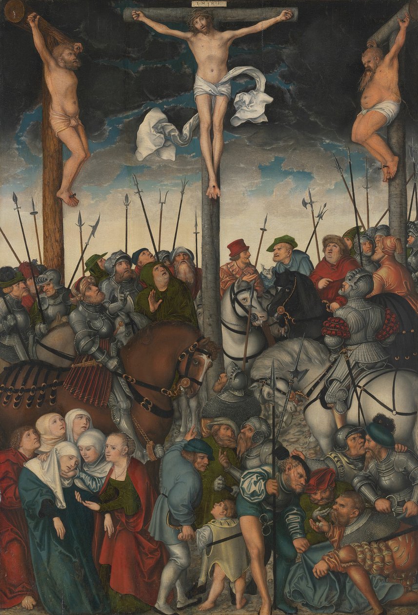 Çarmıha Gerilme, 1538. by Lucas Cranach the Elder