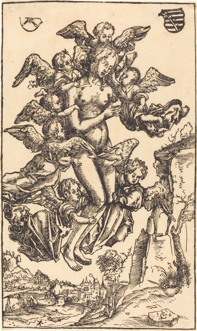 Saint Mary Magdalene'in Ecstasy'si by Lucas Cranach the Elder