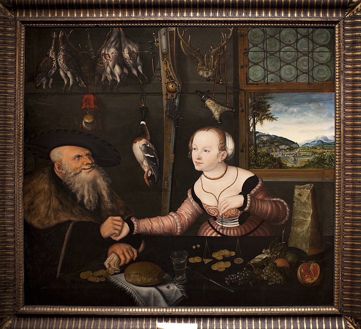 Uyumsuz Çift by Lucas Cranach the Elder