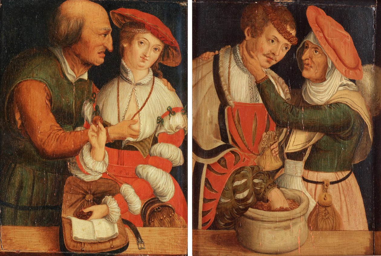Eşitsiz Çiftler by Lucas Cranach the Elder