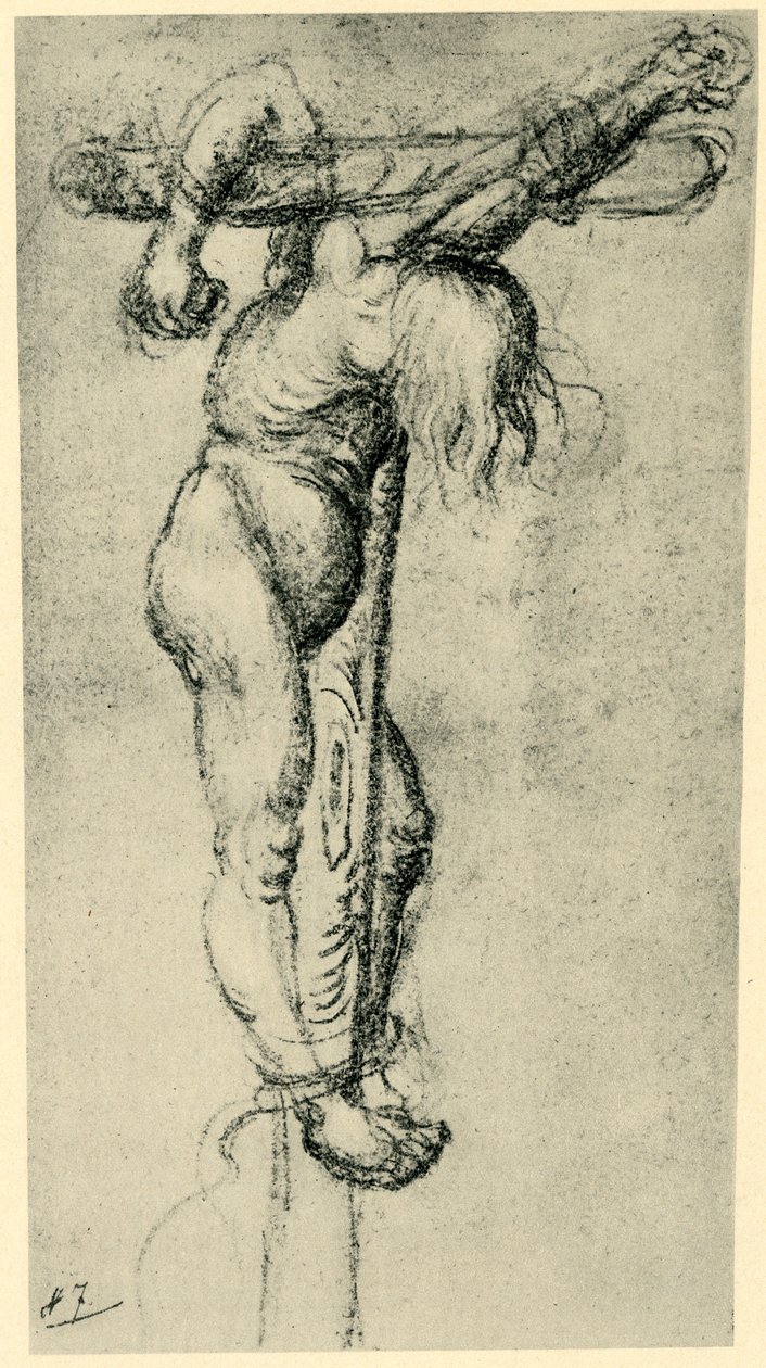 Çarmıhtaki hırsız, 1500-1504, 1943. by Lucas Cranach the Elder