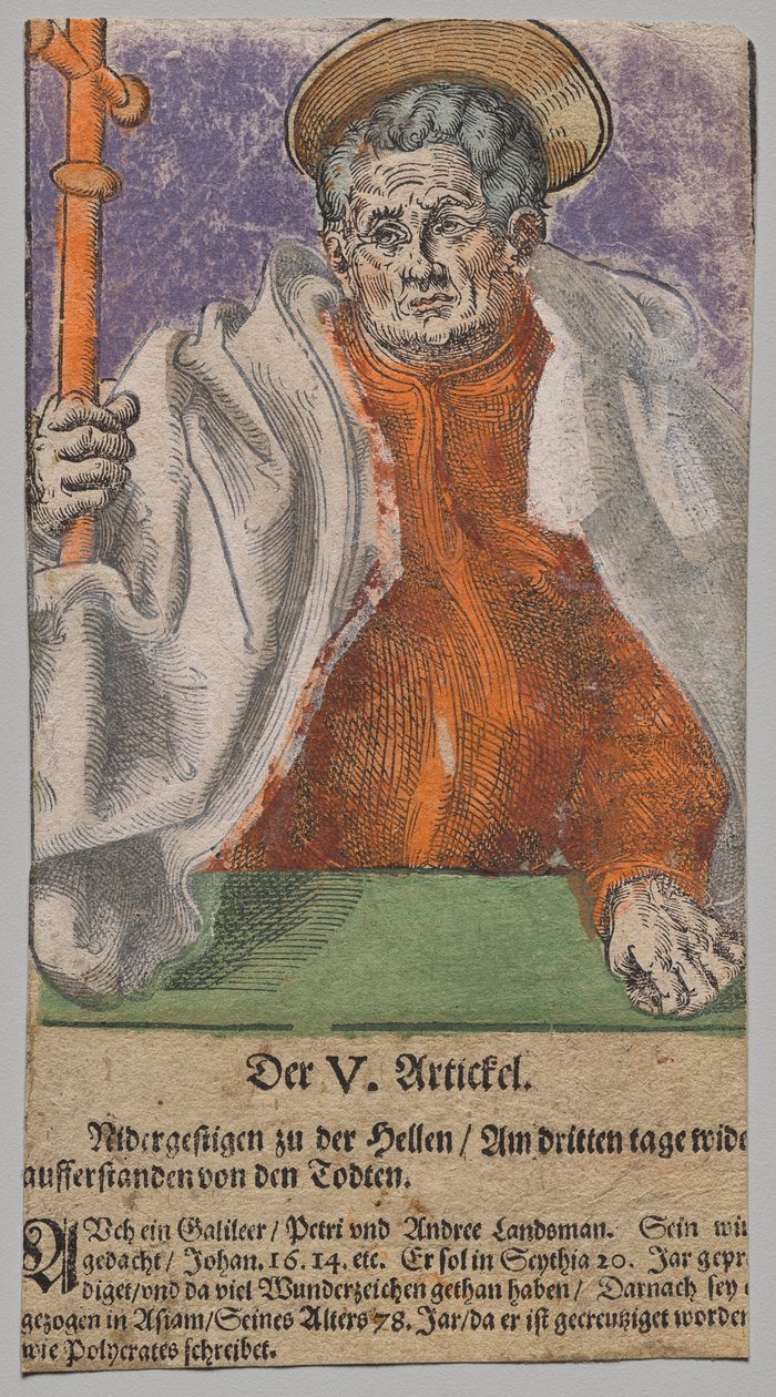 Mesih'ten Philip, Havariler ve Aziz Paul by Lucas Cranach the Elder, After
