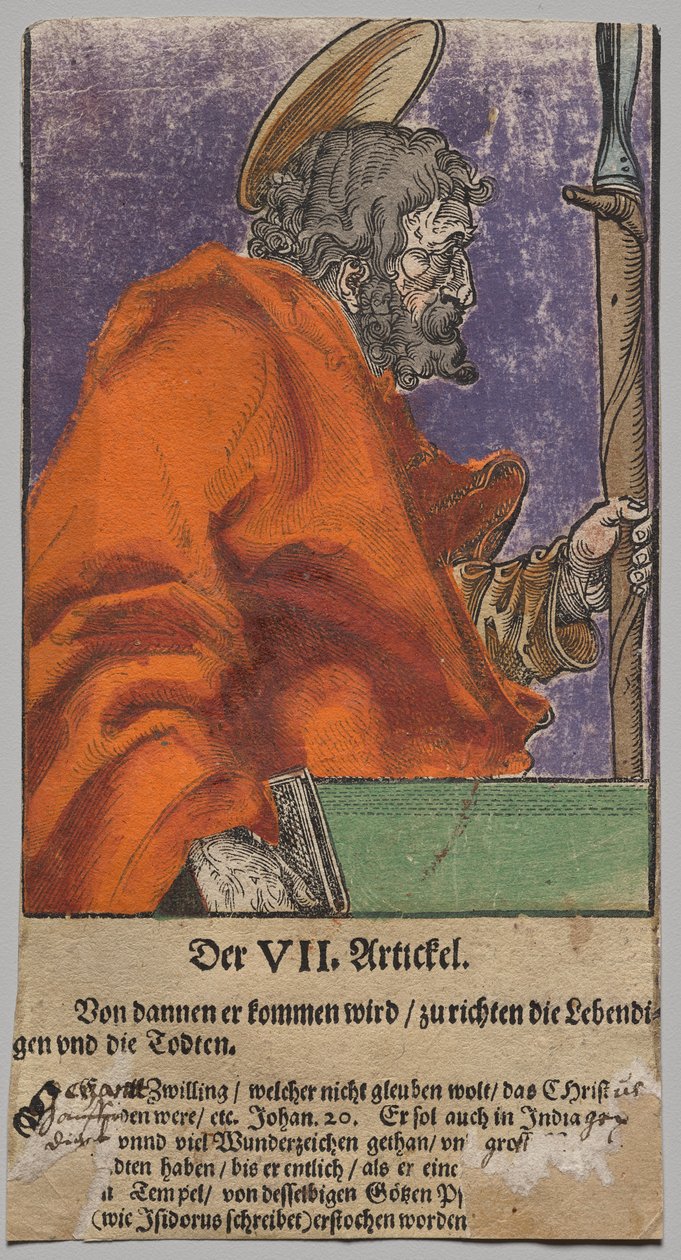 İsa'dan Thomas, Havariler ve Aziz Paul by Lucas Cranach the Elder, After