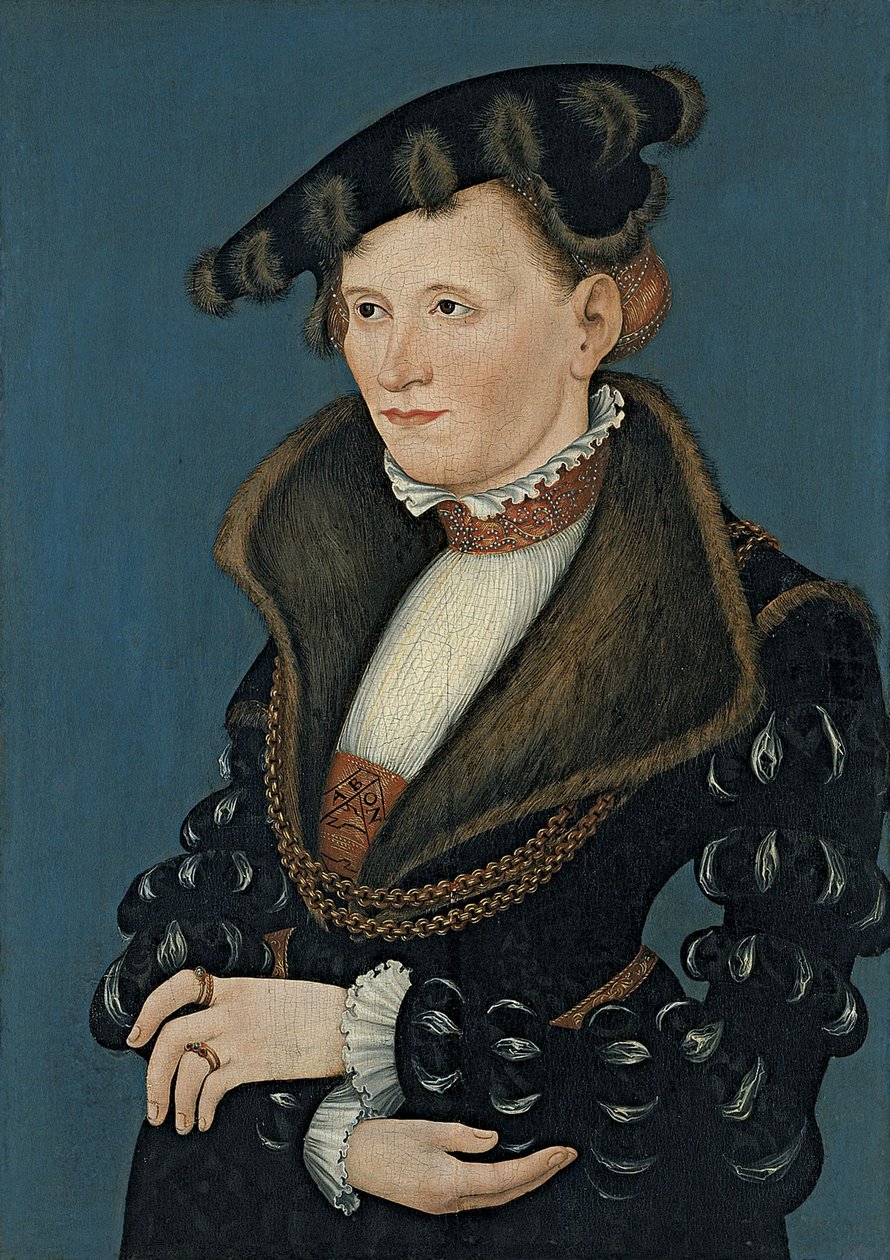 Bir Kadının Portresi, 1539 by Lucas Cranach the Younger