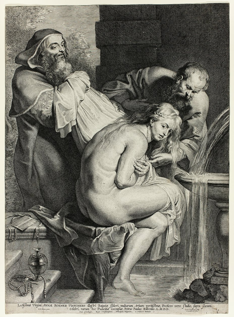 Susanna ve Yaşlılar by Lucas Emil Vorsterman
