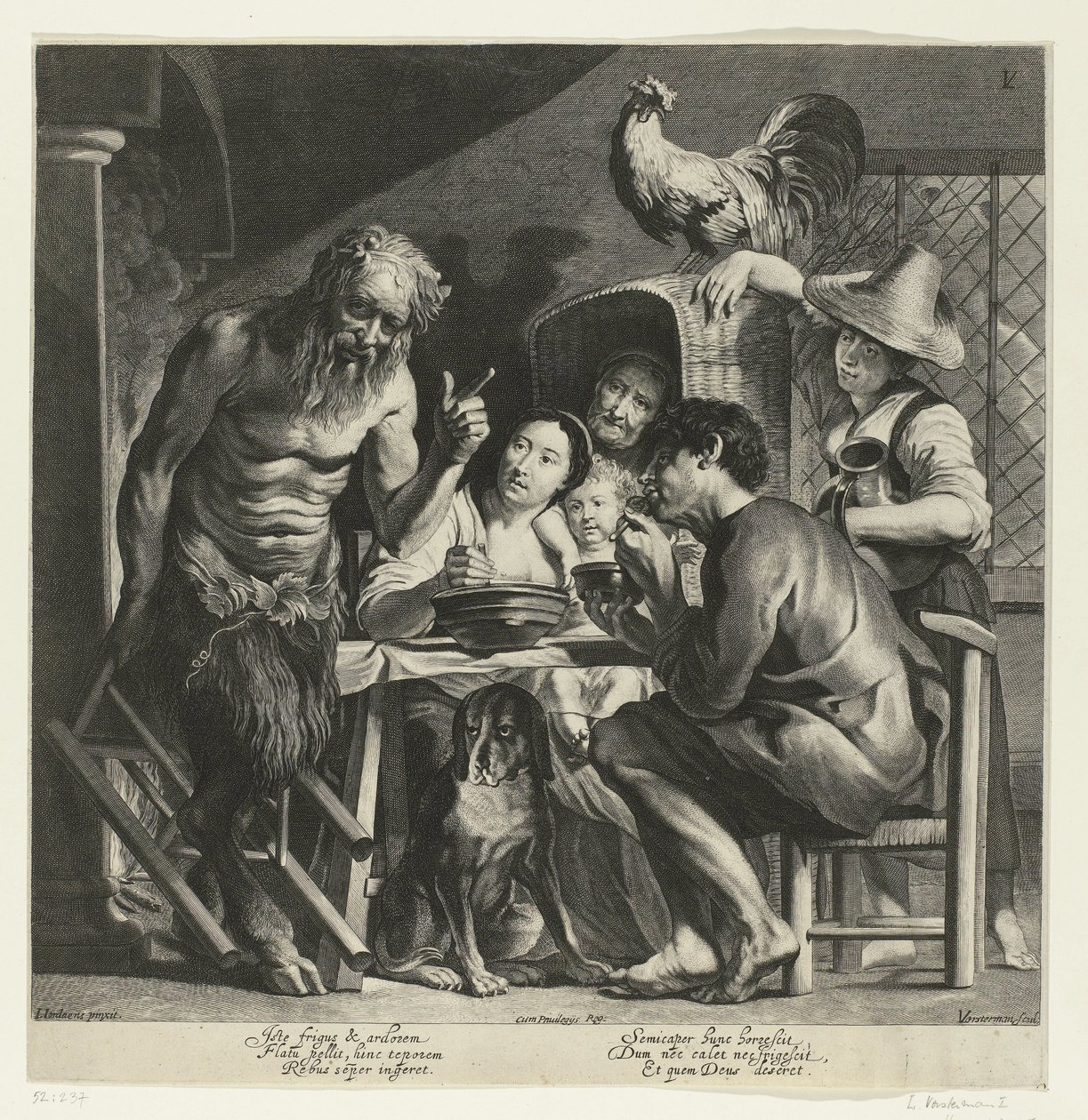 satir ve köylü by Lucas Vorsterman (I)