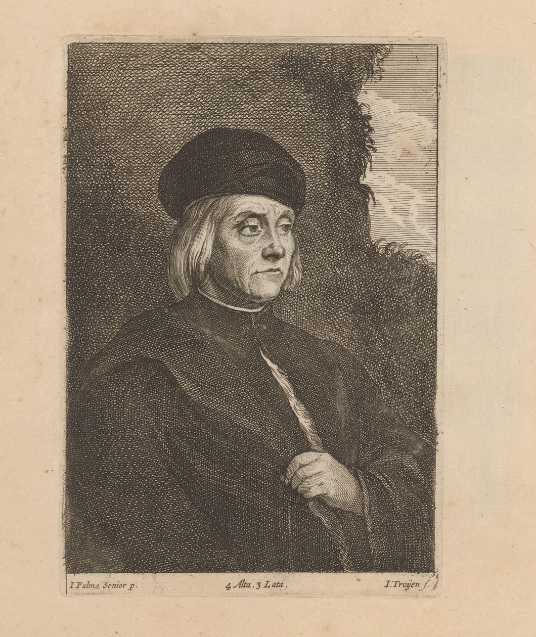 Portret van Francesco Maria I della Rovere by Lucas Vorsterman (II)