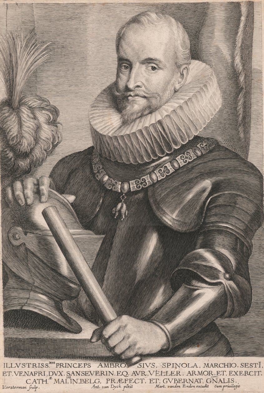 Ambrose Spinola Sesti ve Venafri Markisi by Lucas Vorsterman