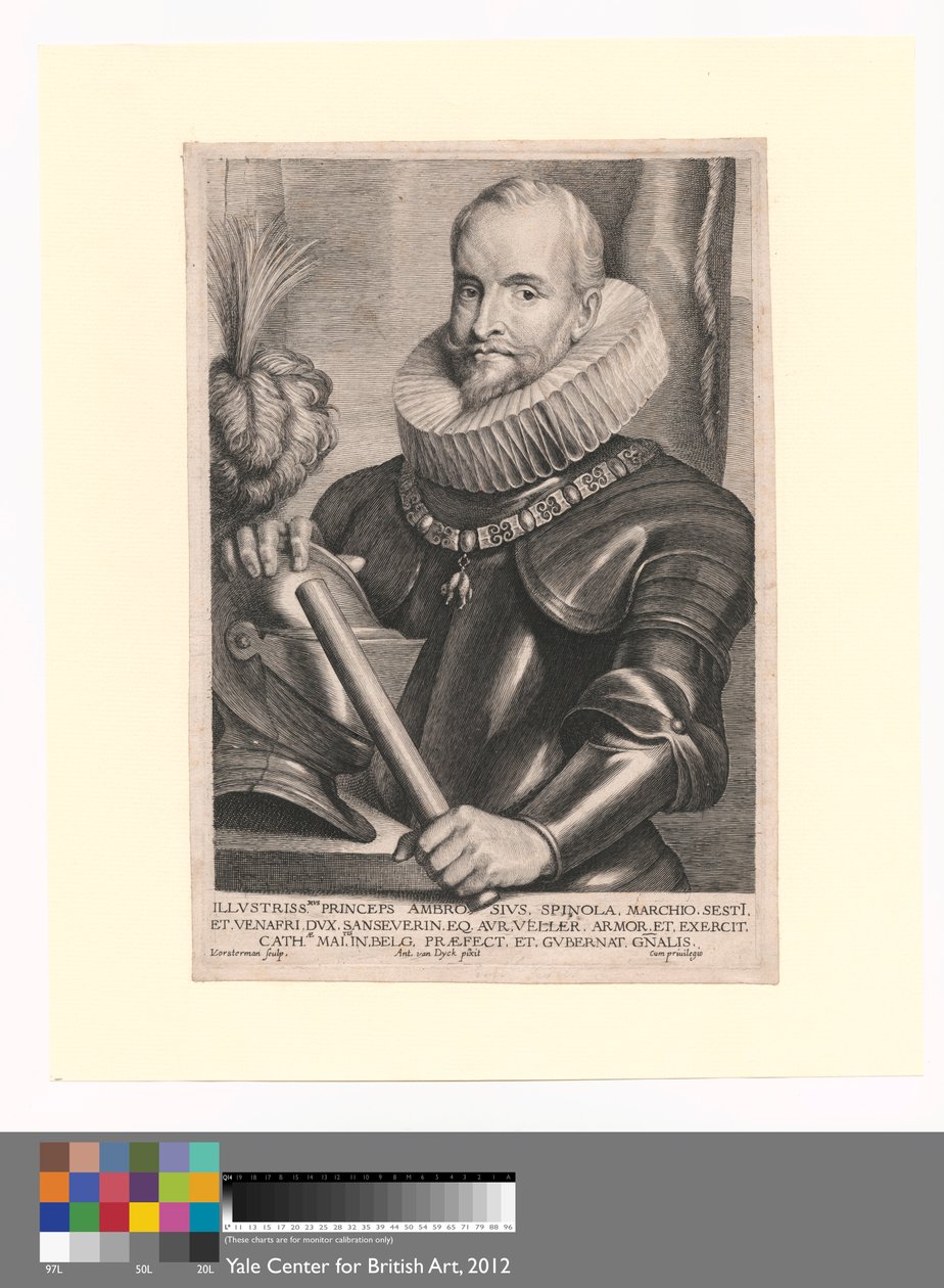 Şanlı Prens Ambrose, Spinola, Marquis Sest I by Lucas Vorsterman