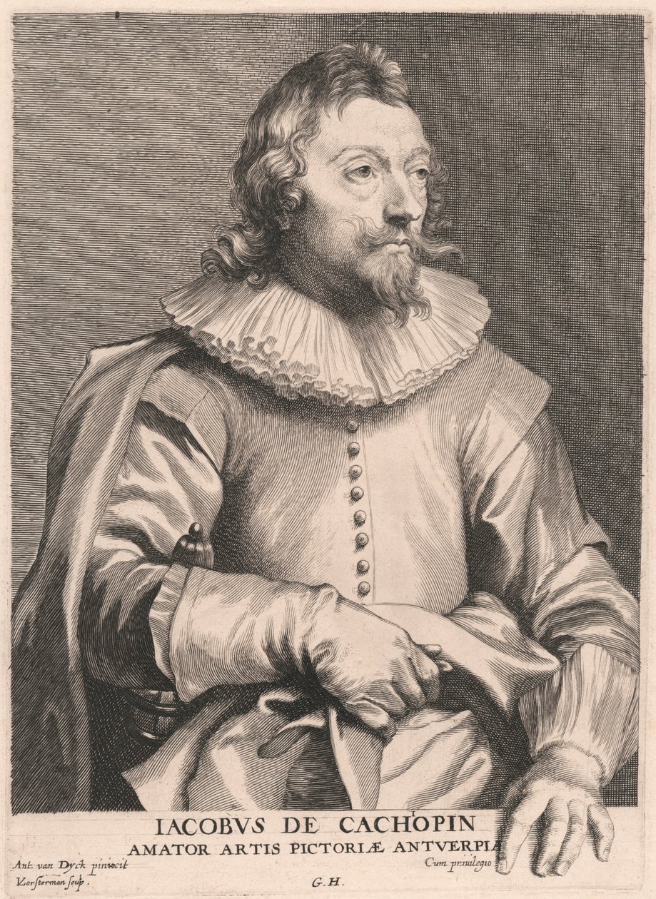Jacobus de Cachopin, Anvers'te Resim Sanatı Aşığı by Lucas Vorsterman