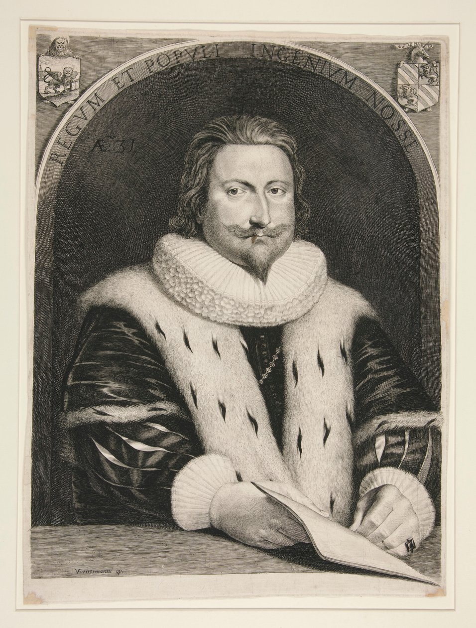 Alvise Contarini/Aloysius Contarini 31 yaşında by Lucas Vorsterman the Elder