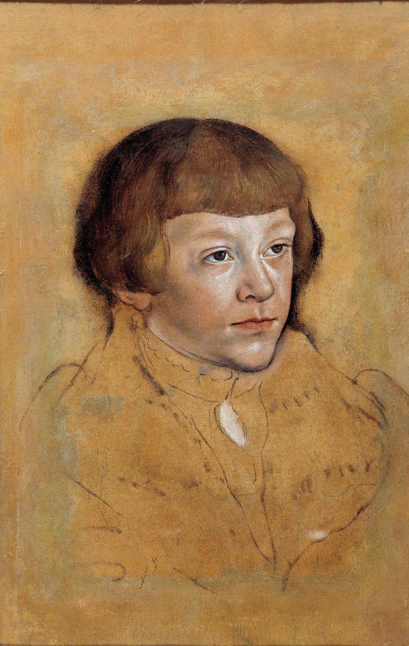 Yaşlı Lucas Cranach (1472-1553) tarafından bir Saksonya Prensi Çizimi Portresi by Lucas the Elder Cranach