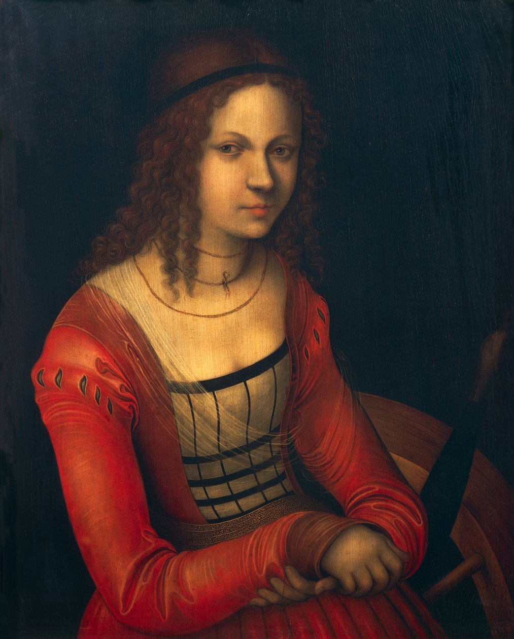 Aziz Catherine, Lucas Cranach Elder (1472-1553) by Lucas the Elder Cranach