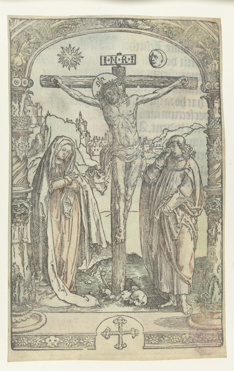 İsa çarmıhta by Lucas van Leyden (attributed to)