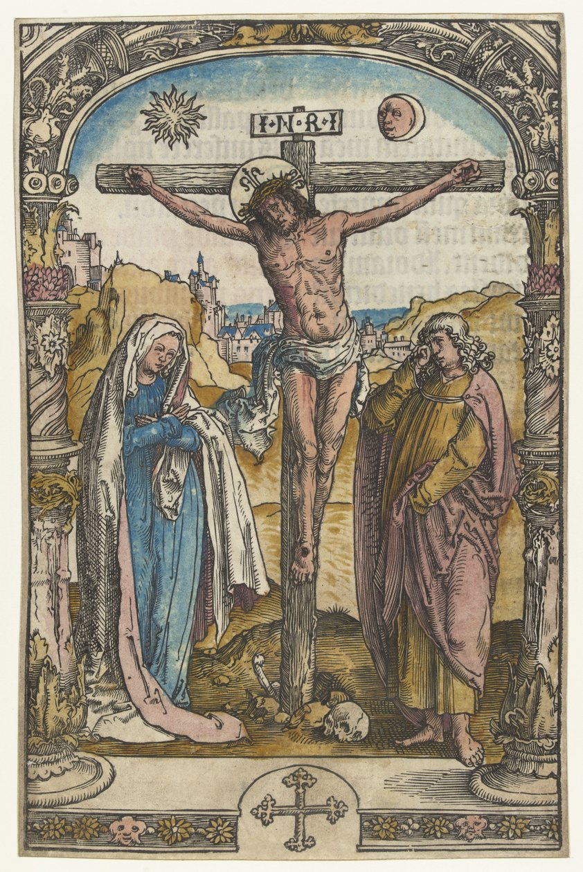 İsa çarmıhta by Lucas van Leyden (attributed to)