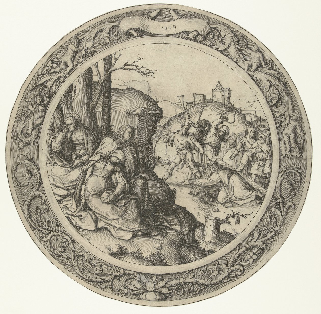 Haçın Taşınması The Round Passion (dizi adı) by Lucas van Leyden