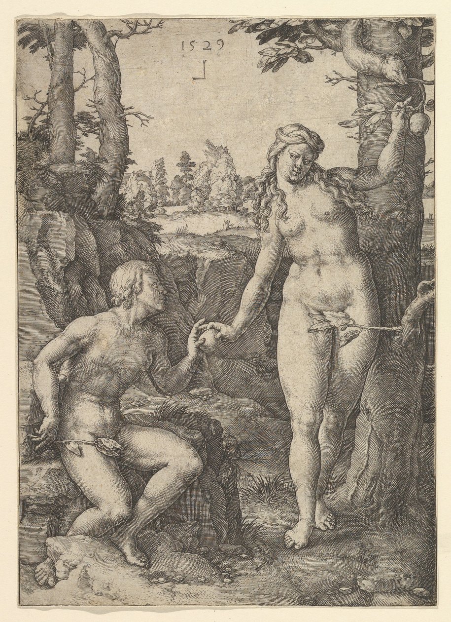 İnsanın Düşüşü, 1529. by Lucas van Leyden