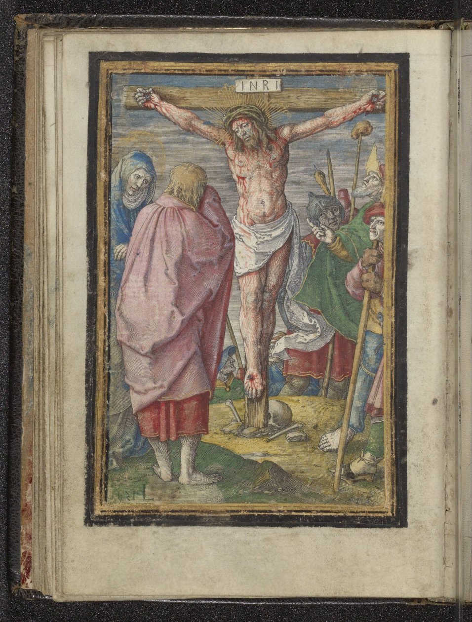 İsa'nın Çarmıha Gerilmesi İsa'nın Tutkusu (dizi başlığı) by Lucas van Leyden