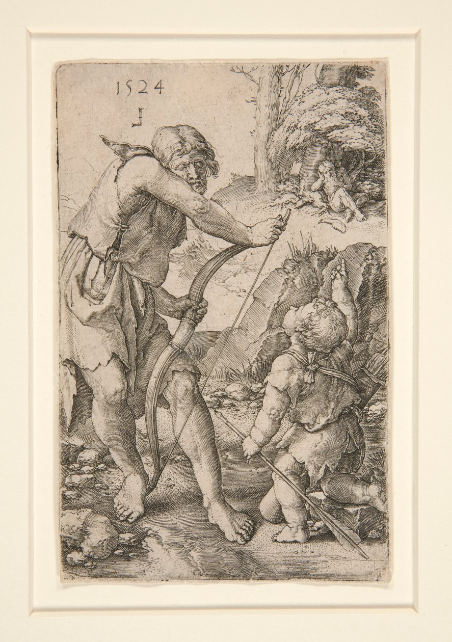 Lemek ve Kabil by Lucas van Leyden
