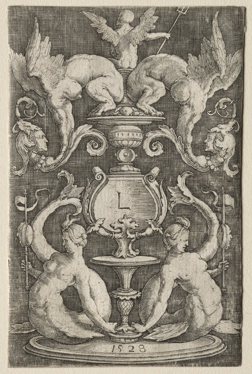 Süsleme Panosu, 1528. by Lucas van Leyden