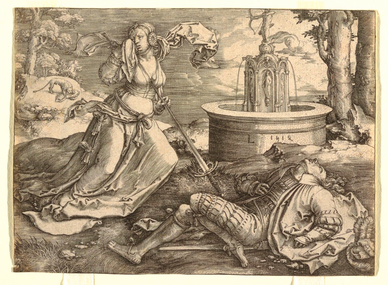 Pyramus ve Thisbe by Lucas van Leyden