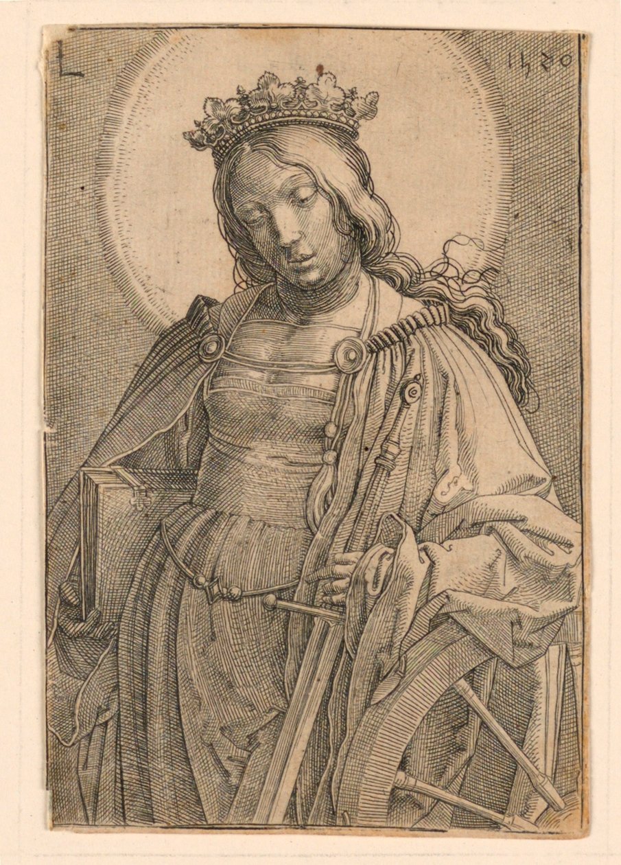 Aziz Catherine by Lucas van Leyden