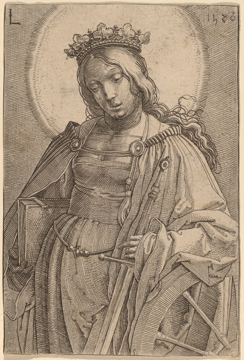 Aziz Catherine by Lucas van Leyden
