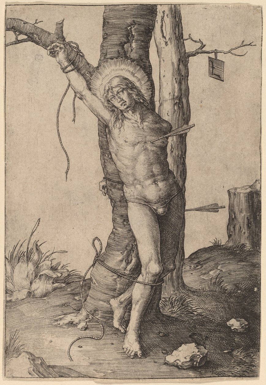 Aziz Sebastian by Lucas van Leyden