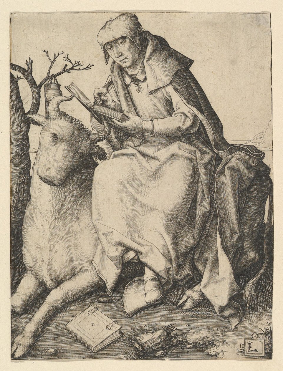 Aziz Luke, yaklaşık 1508. by Lucas van Leyden