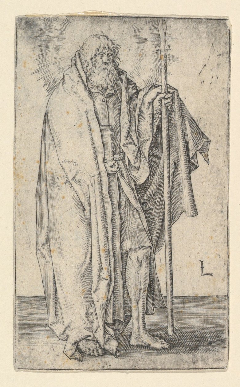 Aziz Thomas, yaklaşık 1510. by Lucas van Leyden