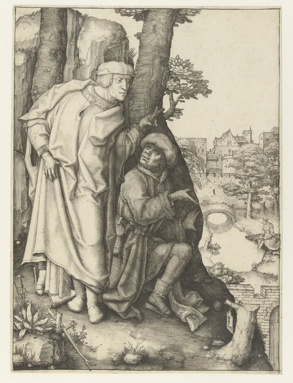 Susanna ve Yaşlılar by Lucas van Leyden
