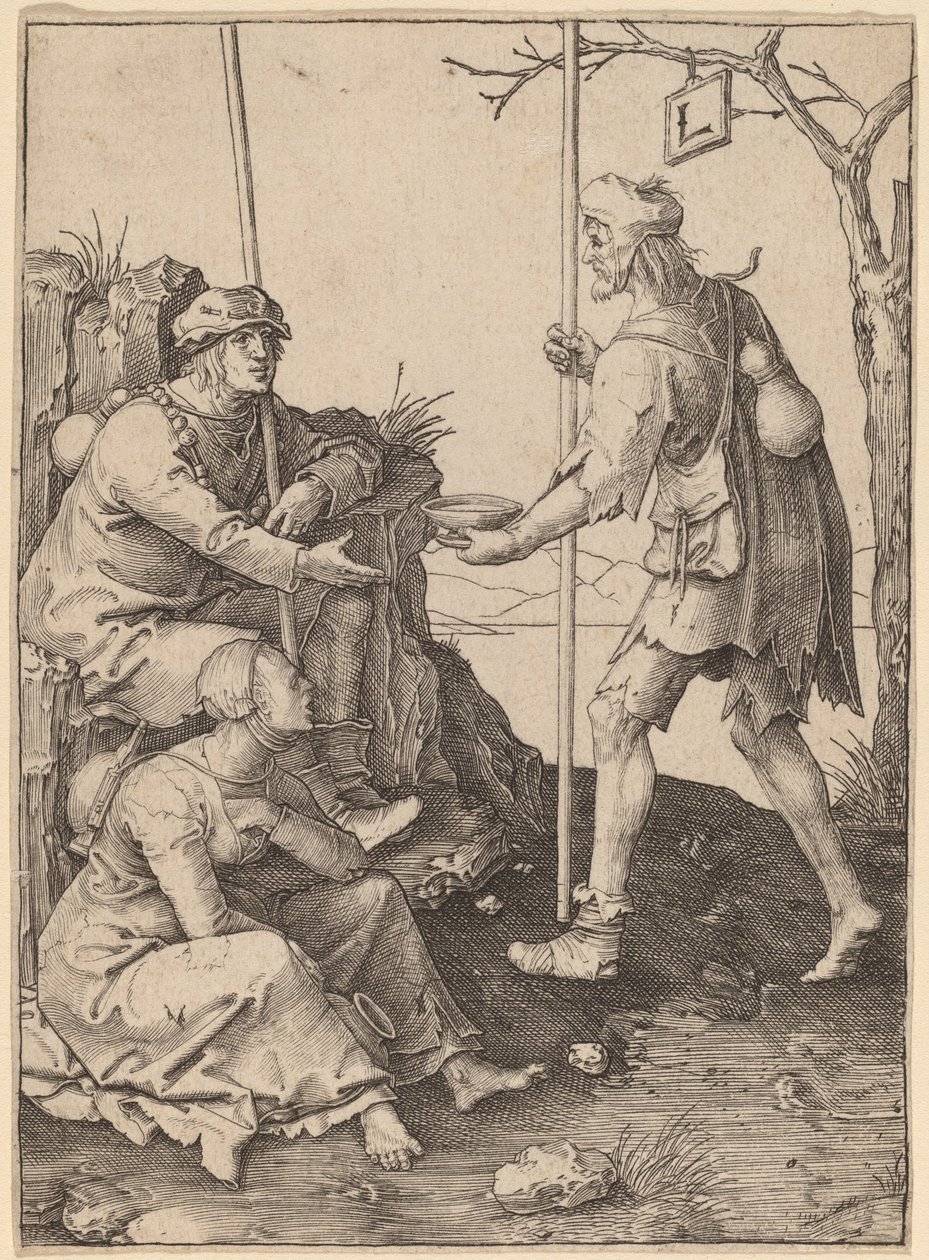 Dilenciler by Lucas van Leyden