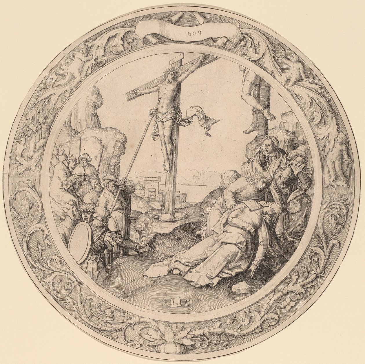 Çarmıha Gerilme by Lucas van Leyden