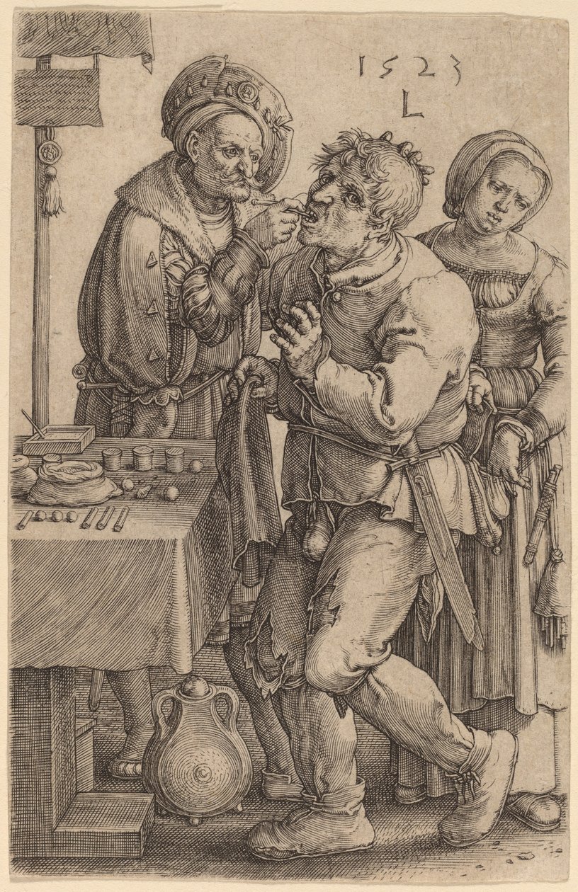 Dişçi by Lucas van Leyden