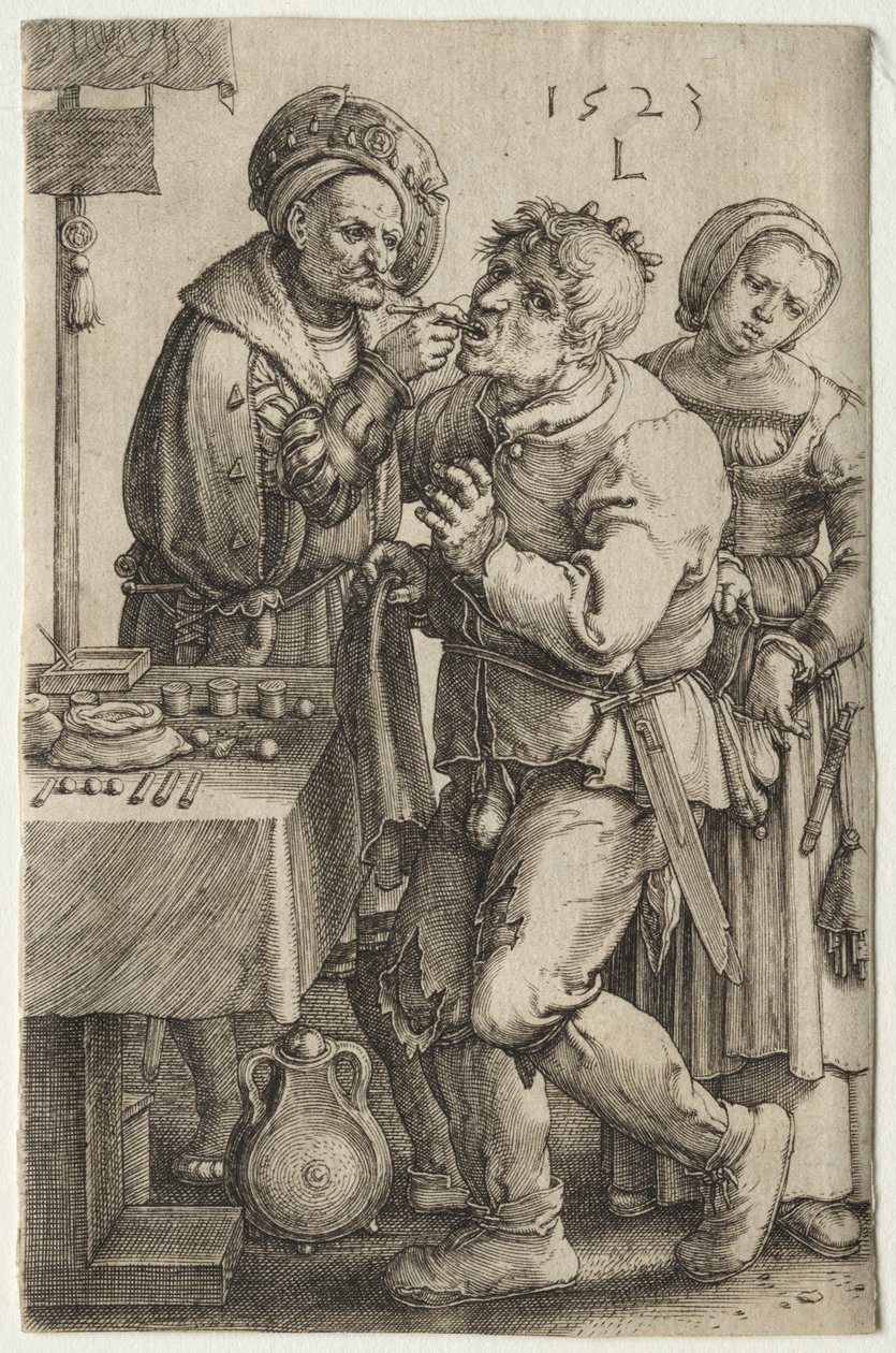 Dişçi by Lucas van Leyden