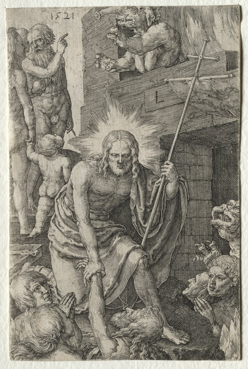 Tutku: Arafta İniş, 1521. by Lucas van Leyden