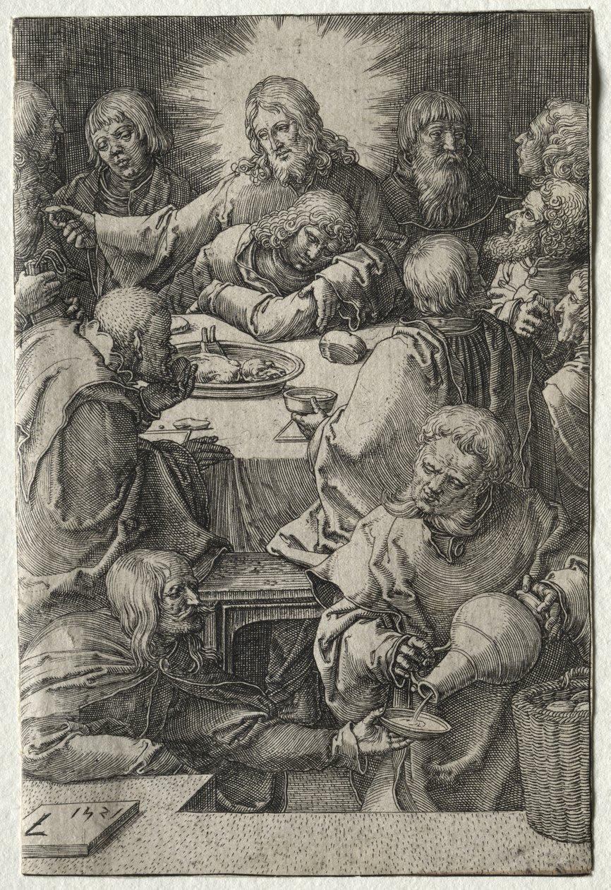 Tutku: Son Akşam Yemeği by Lucas van Leyden