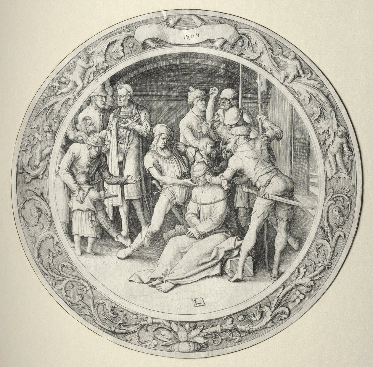 Yuvarlak Tutku: Ecce Homo by Lucas van Leyden
