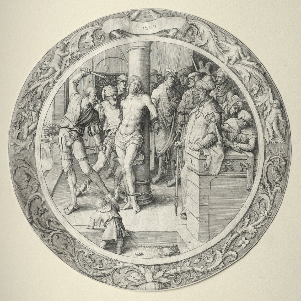 Yuvarlak Tutku: Kırbaçlanma by Lucas van Leyden