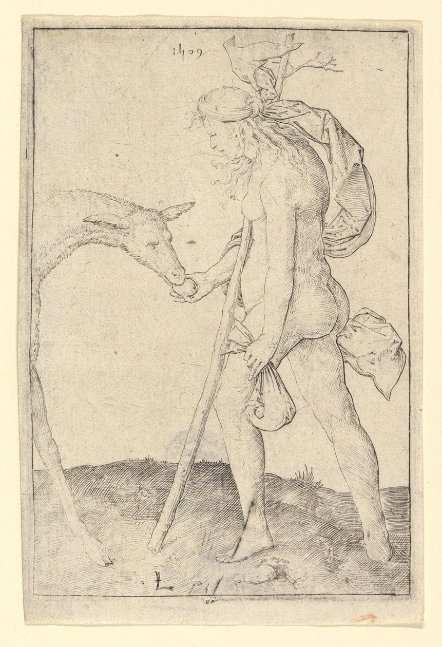 Hintli Kadın, 1509. by Lucas van Leyden