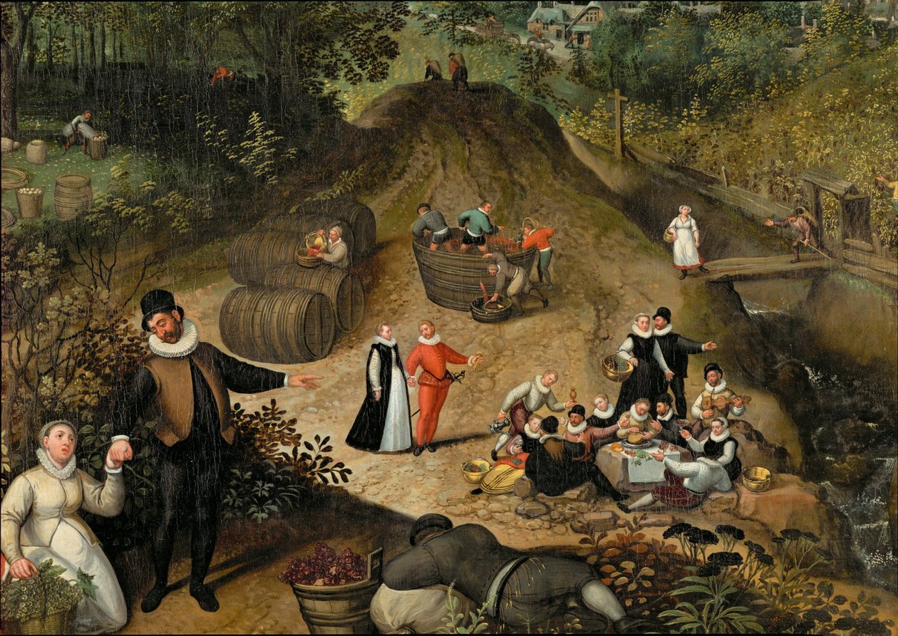 Sonbahar manzarası by Lucas van Valckenborch