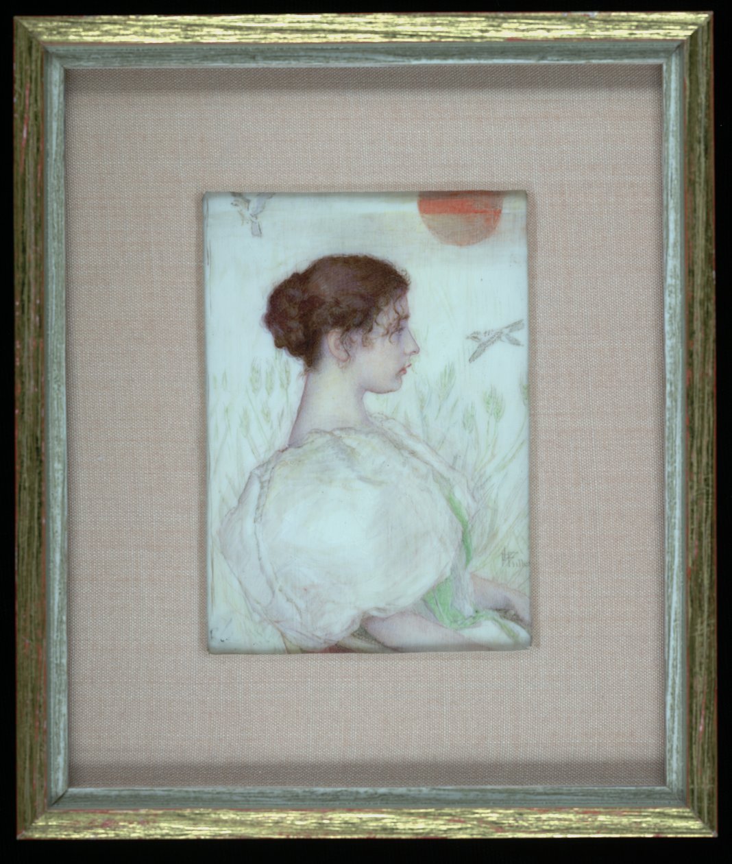 Genç Kız Başkanı, ca. 1900. by Lucia Fairchild Fuller