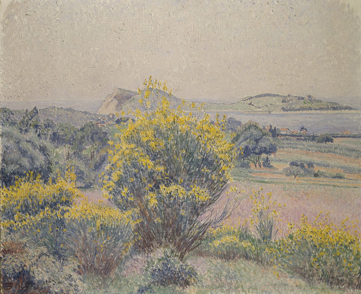 Süpürge, Le Brusq, 1925 by Lucien Pissarro