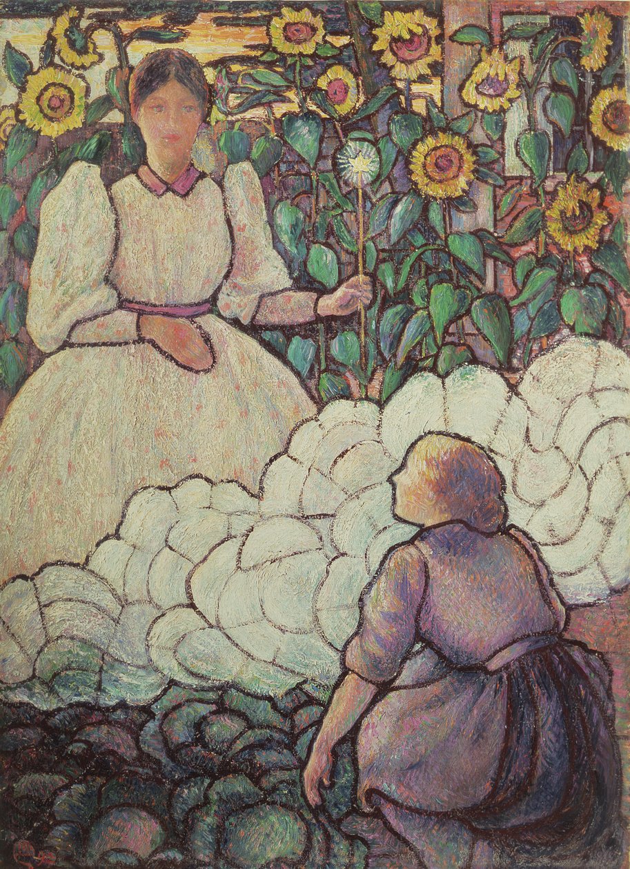 Külkedisi ve Perisi Vaftiz Annesi, 1892 by Lucien Pissarro