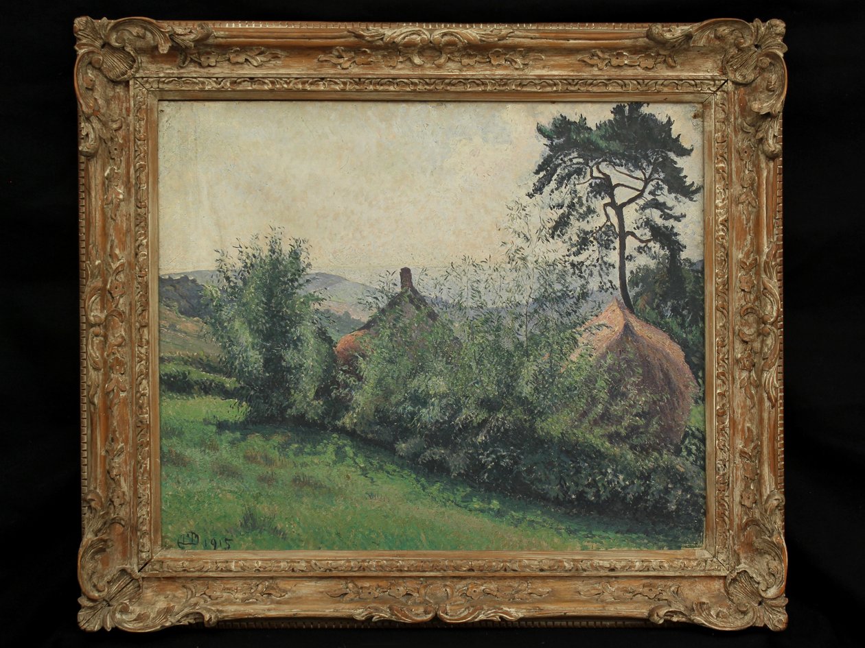 Dorset Manzarası, 1915 by Lucien Pissarro