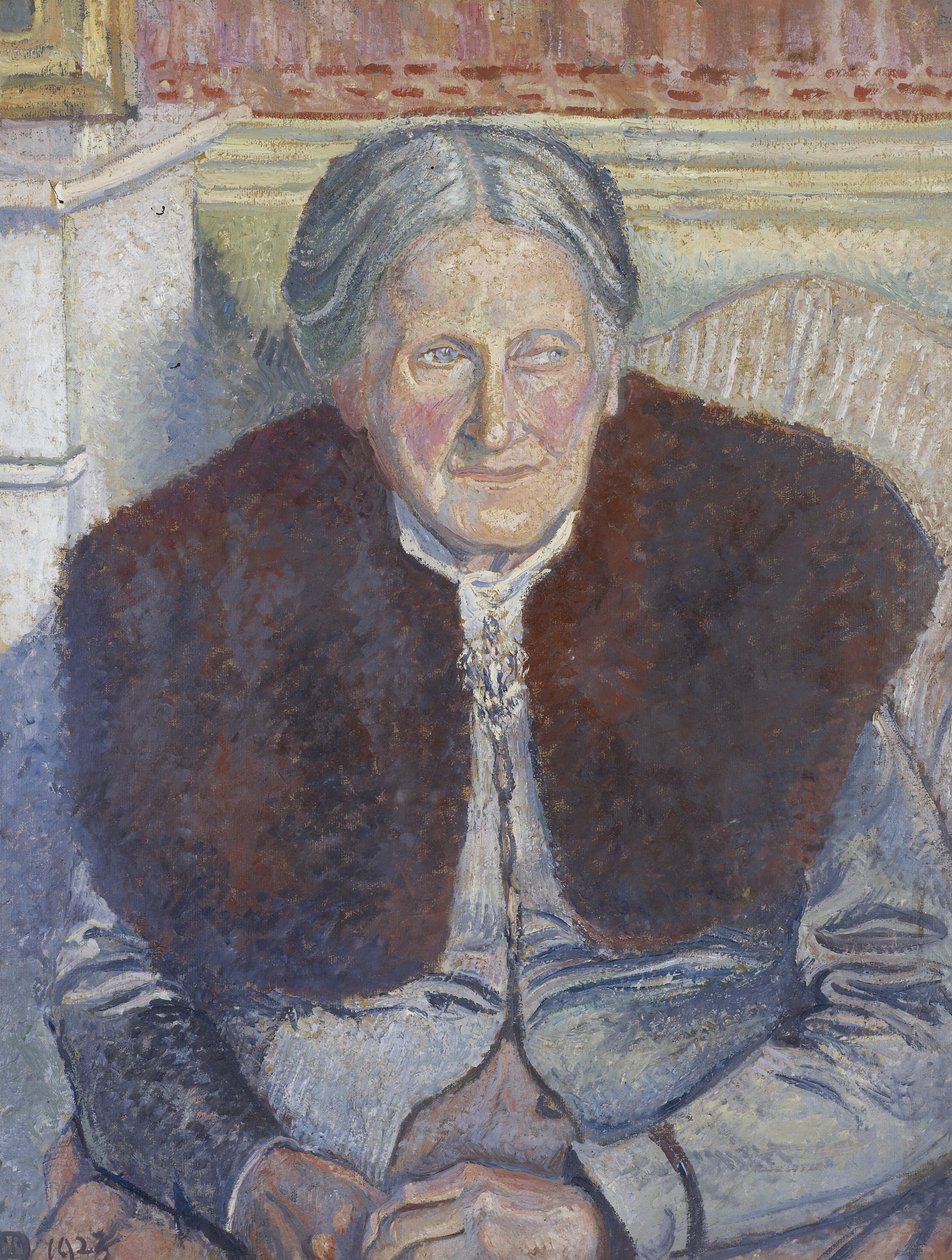 Bayan Camille Pissarro, 1923 by Lucien Pissarro