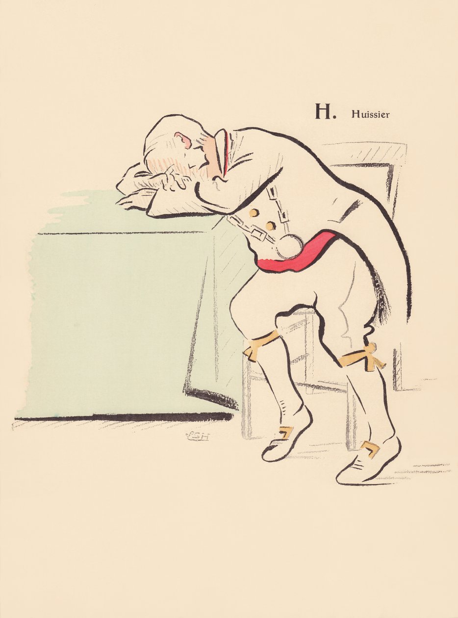 H. Mübaşir by Lucien L. (active 1904) Henreaux