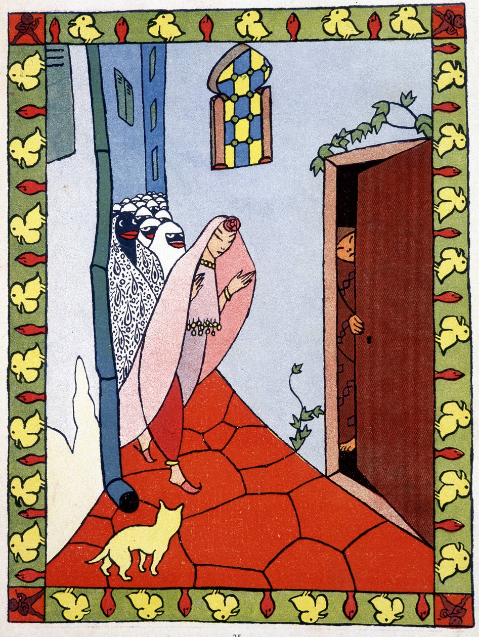 1001 Gece (Binbir Gece Masalları) Lucien Laforge (1889-1952) 1912. by Lucien Laforge