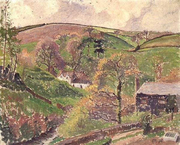 Blackpool Vadisi by Lucien Pissarro