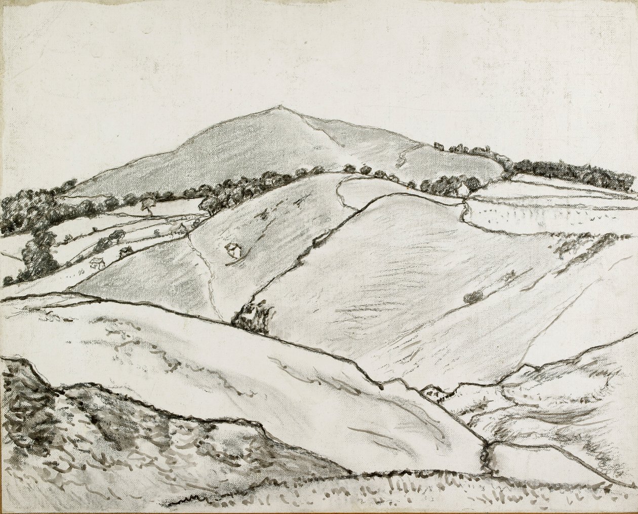 Cefn Bryn, 1933 by Lucien Pissarro